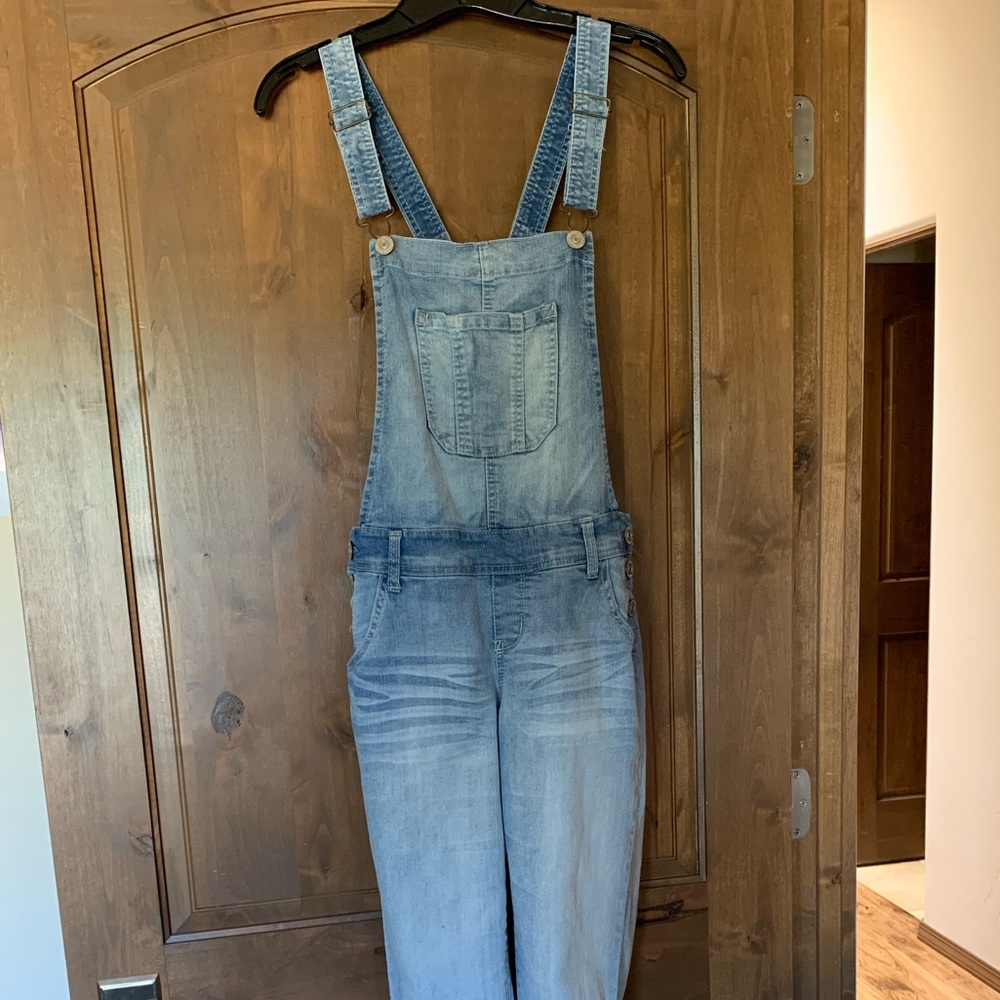 Light Denim Overalls